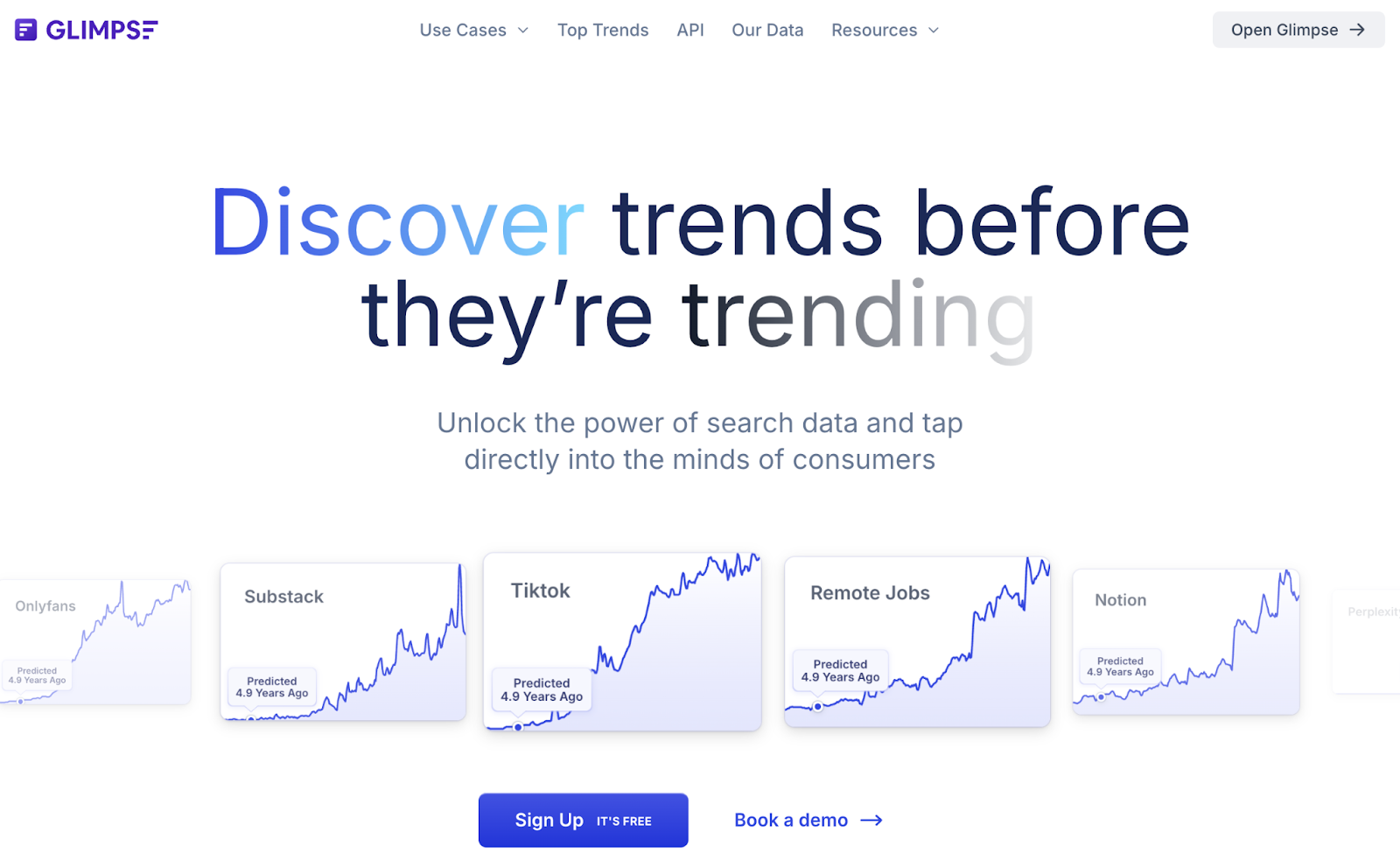 glimpse trends vs exploding topics